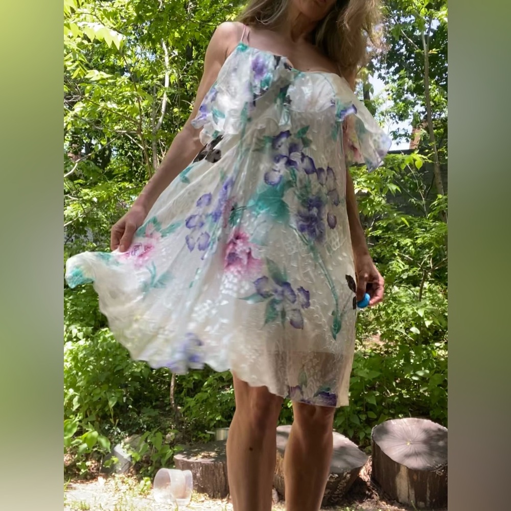 NWOT Leonard Paris sundress, size 38fr(S), new, no tag.